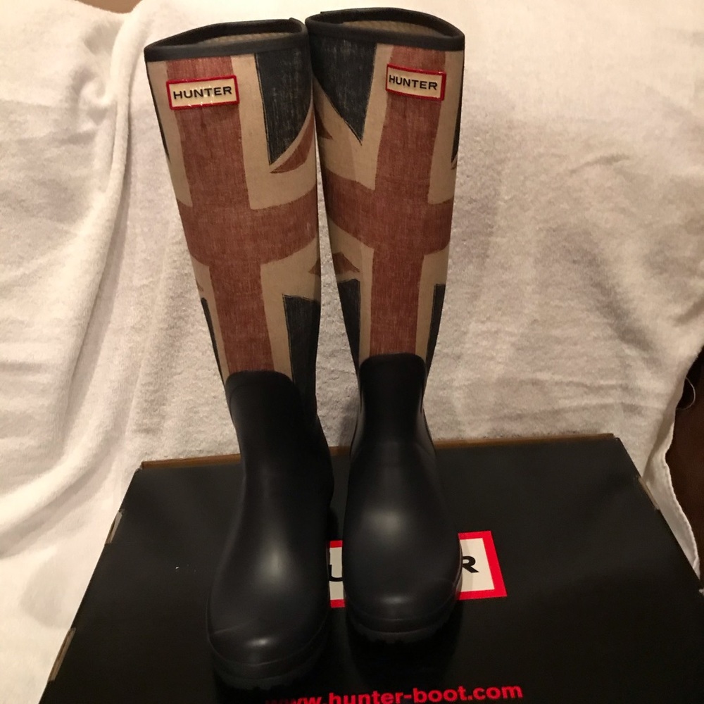 Tall Hunter Rain Boots New